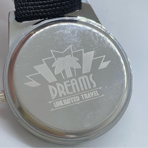 Dreams 40mm silver tone clip on  compass pocket watch w/battery - Picture 5 of 5